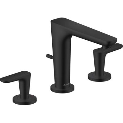 Baterie de lavoar Hansgrohe Axor Citterio C - 3 găuri, negru mat, înălțime 135mm Baterie de lavoar Hansgrohe Axor Citterio C - 3 găuri, negru mat, înălțime 135mm