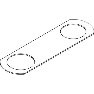 Hansgrohe Axor Citterio C - Placă de montaj pentru cadă Hansgrohe Axor Citterio C - Placă de montaj pentru cadă