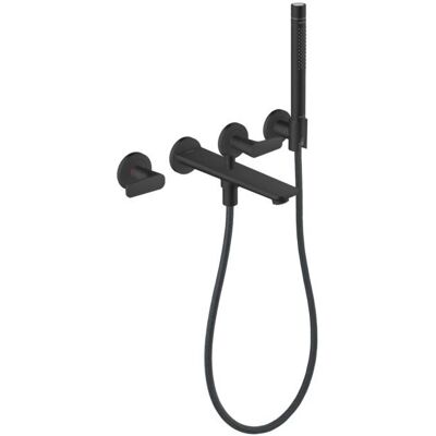 Robinet de cadă încastrat Hansgrohe Axor Citterio C - 3 găuri, negru mat Robinet de cadă încastrat Hansgrohe Axor Citterio C - 3 găuri, negru mat