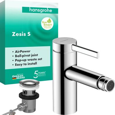 Hansgrohe Zesis S Bidetarmatur - AirPower, Verstellbarer Auslauf - Bidetarmatur Hansgrohe Zesis S Bidetarmatur - AirPower, Verstellbarer Auslauf - Bidetarmatur