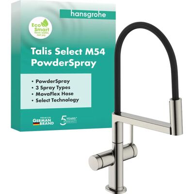 Hansgrohe Talis Select M54 Küchenarmatur - Edelstahl, 3jet Hansgrohe Talis Select M54 Küchenarmatur - Edelstahl, 3jet