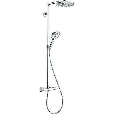 Hansgrohe Raindance S Duschsystem - Chrom - 240mm, PowderRain, EcoSmart, Thermostat Hansgrohe Raindance S Duschsystem - Chrom - 240mm, PowderRain, EcoSmart, Thermostat