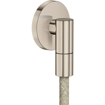Conexiune de perete Hansgrohe AXOR - Supapă anti-reflux - G ½ - Nichel șlefuit Conexiune de perete Hansgrohe AXOR - Supapă anti-reflux - G ½ - Nichel șlefuit