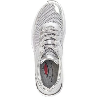 Gabor Rollingsoft Sensitive 66.897.10 - Dam sneakers för promenad - Silver Gabor Rollingsoft Sensitive 66.897.10 - Dam sneakers för promenad - Silver