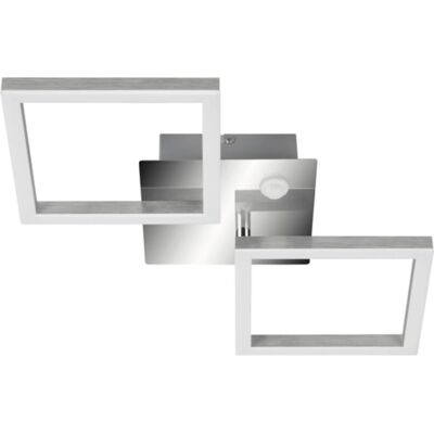 TELEFUNKEN LED Deckenleuchte mit Bewegungssensor - Chrom-Aluminium - 47cm TELEFUNKEN LED Deckenleuchte mit Bewegungssensor - Chrom-Aluminium - 47cm