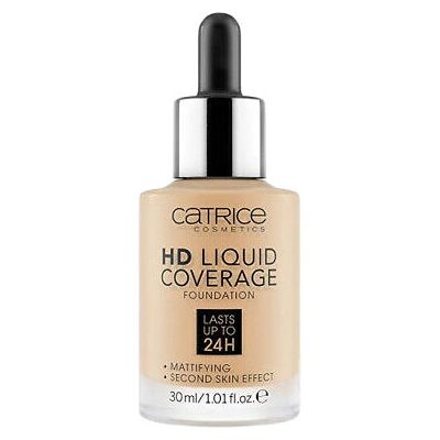 Fond de Teint Liquide HD Coverage Catrice 903440 035 NATURAL BEIGE - fond de teint - Publicité Fond de Teint Liquide HD Coverage Catrice 903440 035 NATURAL BEIGE - fond de teint - Publicité