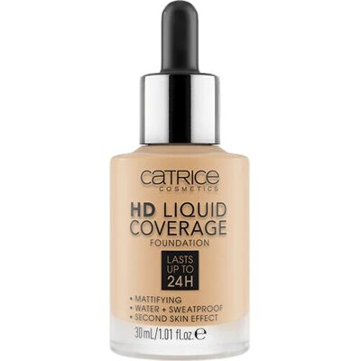 Catrice Haselnuss Foundation - HD Liquid Coverage - 30ml Catrice Haselnuss Foundation - HD Liquid Coverage - 30ml