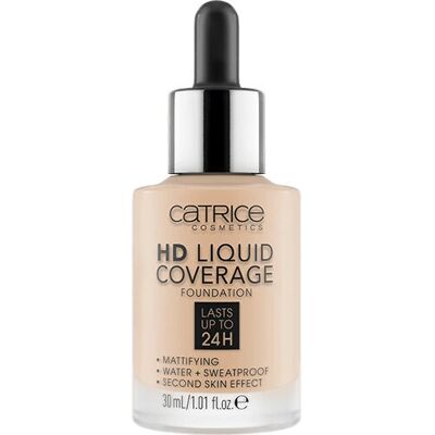 CATRICE - HD Liquid Coverage - 010 Light Beige - Foundation CATRICE - HD Liquid Coverage - 010 Light Beige - Foundation