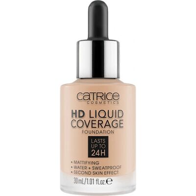 CATRICE - HD Liquid Coverage - Sand Beige - Fondotinta CATRICE - HD Liquid Coverage - Sand Beige - Fondotinta