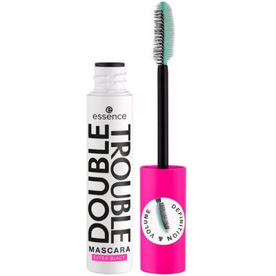 Essence Double Trouble Mascara Extra Black - Mascara für Volumen und Definition Essence Double Trouble Mascara Extra Black - Mascara für Volumen und Definition