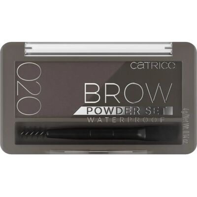 Catrice Cosmetics Catrice Brow Powder Set Waterproof - Brown - Eyebrow Make-up - 4g Catrice Cosmetics Catrice Brow Powder Set Waterproof - Brown - Eyebrow Make-up - 4g