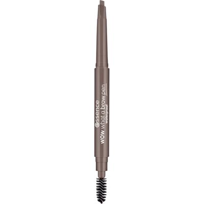 Essence Light Brown Waterproof Eyebrow Pencil with Brush Essence Light Brown Waterproof Eyebrow Pencil with Brush