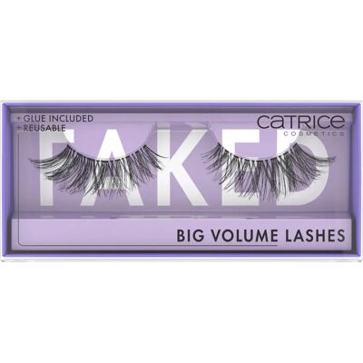 Catrice Falsche Wimpern mit Kleber Großvolumen - 2 Stück Catrice Falsche Wimpern mit Kleber Großvolumen - 2 Stück