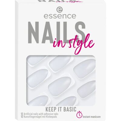 Essence Nails In Style Künstliche Nägel Keep It Basic - Künstliche Nägel Essence Nails In Style Künstliche Nägel Keep It Basic - Künstliche Nägel