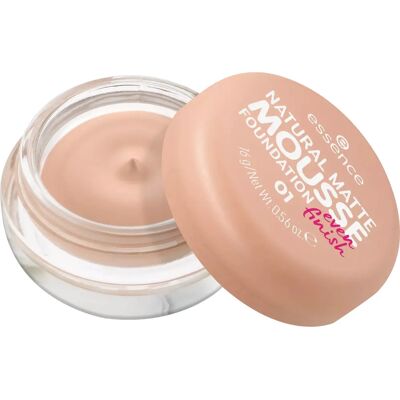 Essence Natural Matte Mousse Foundation - foundation Essence Natural Matte Mousse Foundation - foundation