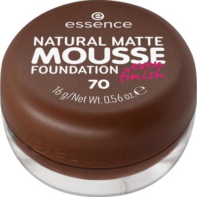 Essence Natural Matte Mousse Foundation - Foundation Essence Natural Matte Mousse Foundation - Foundation
