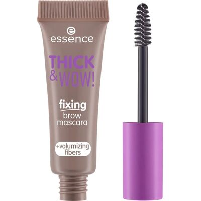 Essence Augenbrauen Mascara Thick & Wow! Caramel Blonde - Mascara Essence Augenbrauen Mascara Thick & Wow! Caramel Blonde - Mascara