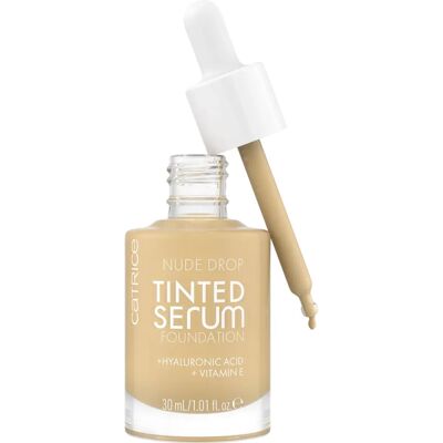 Catrice Nude Drop Tinted Serum Foundation - 020W - Lätt, Fuktgivande, Vegansk Catrice Nude Drop Tinted Serum Foundation - 020W - Lätt, Fuktgivande, Vegansk
