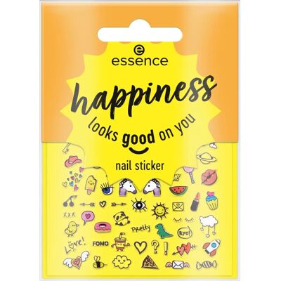 Essence Cosmetics Happiness Looks Good On You Adesivos para Unhas - Adesivos para Unhas Essence Cosmetics Happiness Looks Good On You Adesivos para Unhas - Adesivos para Unhas
