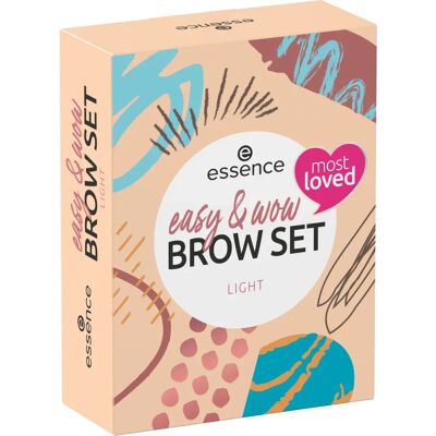 essence easy & WOW Augenbrauen-Geschenkset - Make-up-Set für Frauen essence easy & WOW Augenbrauen-Geschenkset - Make-up-Set für Frauen