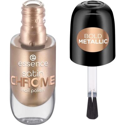 Essence Satin Chrome Nagellack - Robotic Rose - Satin-Optik Essence Satin Chrome Nagellack - Robotic Rose - Satin-Optik