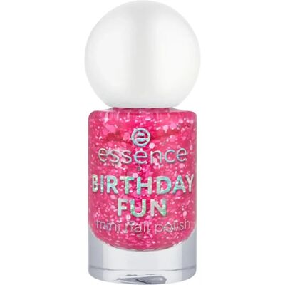 Essence Birthday Fun Mini Nagellack - Nagellack in Rosé-Tönen Essence Birthday Fun Mini Nagellack - Nagellack in Rosé-Tönen