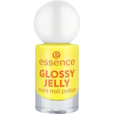 Vernis Mini Glossy Jelly d'Essence - Effet gel semi-transparent - 5ml Vernis Mini Glossy Jelly d'Essence - Effet gel semi-transparent - 5ml