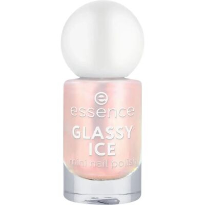 Essence Glassy Ice Pale Pink Iridescent Mini Nagellack - Nageltyp Essence Glassy Ice Pale Pink Iridescent Mini Nagellack - Nageltyp