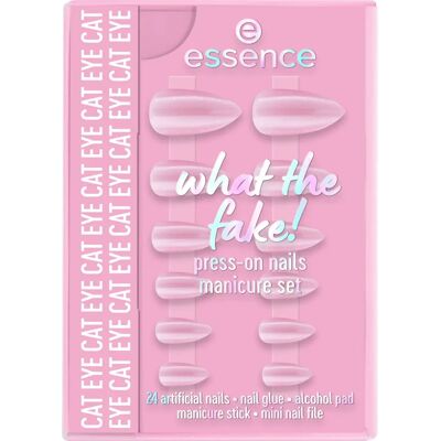 Marcă Necunoscută Essence Unghii Fictive Roz - Set Marcă Necunoscută Essence Unghii Fictive Roz - Set