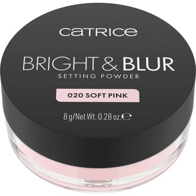 Catrice Bright & Blur Mjuk Rosa Ansiktspuder - Ansiktspuder Catrice Bright & Blur Mjuk Rosa Ansiktspuder - Ansiktspuder