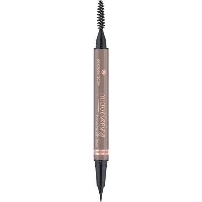 Crayon microblading sourcils Essence - Brun clair - Crayon de microblading - Publicité Crayon microblading sourcils Essence - Brun clair - Crayon de microblading - Publicité