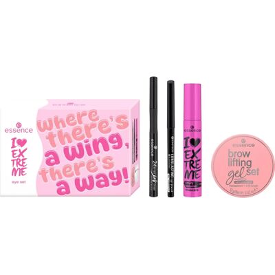 essence I LOVE EXTREME Oog Make-up Set - 4 stuks essence I LOVE EXTREME Oog Make-up Set - 4 stuks