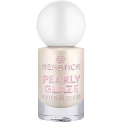 Essence PEARLY GLAZE Weiß Nagellack - Nagellack Essence PEARLY GLAZE Weiß Nagellack - Nagellack