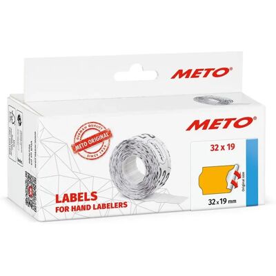 METO Modell 30007362 - Orange Fluoreszierende Preisschilder - 2 Zeilen METO Modell 30007362 - Orange Fluoreszierende Preisschilder - 2 Zeilen