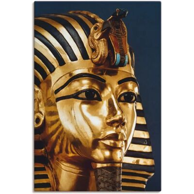 ARTLAND Grabmaske von König Tutanchamun Wandbild - 40x60cm ARTLAND Grabmaske von König Tutanchamun Wandbild - 40x60cm