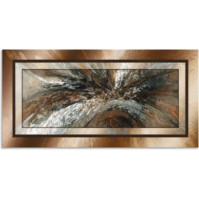 ARTLAND - Gold Abstrakt 1 - 60x30 cm - Alu-Dibond-Druck - Wandbild ARTLAND - Gold Abstrakt 1 - 60x30 cm - Alu-Dibond-Druck - Wandbild
