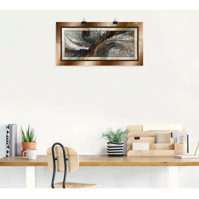 ARTland - Gold Abstrakt 2 - Gold - Wall art ARTland - Gold Abstrakt 2 - Gold - Wall art