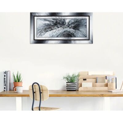 ARTLAND Schwarz-weiß abstrakt 1 Alu-Wandbild - Wandbild ARTLAND Schwarz-weiß abstrakt 1 Alu-Wandbild - Wandbild