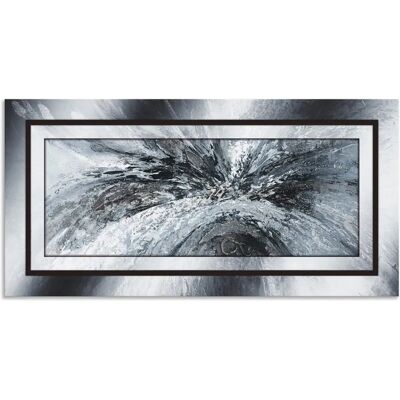 ARTLAND Schwarz-weiß abstrakt 1 Alu-Wandbild - Wandbild ARTLAND Schwarz-weiß abstrakt 1 Alu-Wandbild - Wandbild