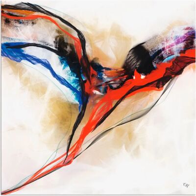 ARTLAND Engel - abstrakt I - Bunt 100x100cm - Wandbild ARTLAND Engel - abstrakt I - Bunt 100x100cm - Wandbild