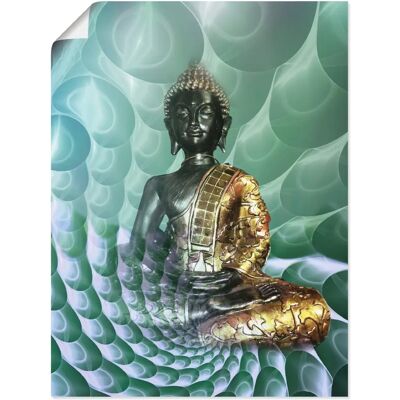 ARTland - Buddhas Traumwelt CB - 45 x 60 cm - Hochformat - Wandbild ARTland - Buddhas Traumwelt CB - 45 x 60 cm - Hochformat - Wandbild