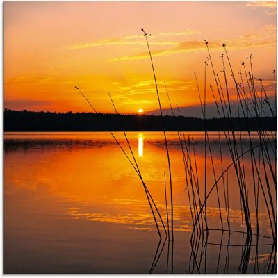ARTLAND - Landschaft mit Sonnenaufgang - 20x20 cm ARTLAND - Landschaft mit Sonnenaufgang - 20x20 cm