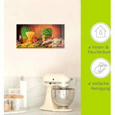 ARTland - Mediterranes und italienisches Essen - Wall art ARTland - Mediterranes und italienisches Essen - Wall art