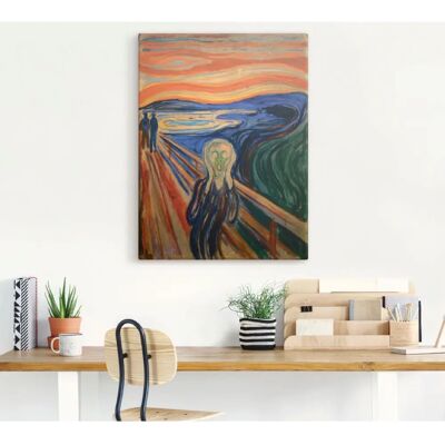 ARTLAND Der Schrei 1893 - Wandbild ARTLAND Der Schrei 1893 - Wandbild