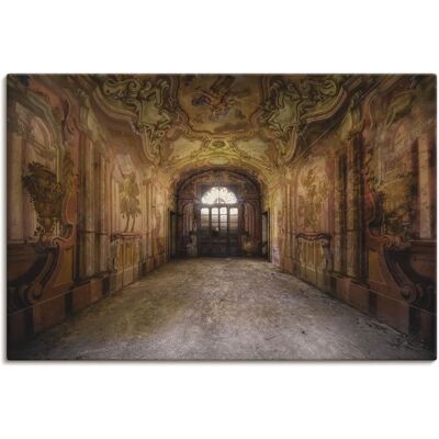 ARTLAND Lost Place - Villa Wandbild - 60x40cm - Leinwand & Alu ARTLAND Lost Place - Villa Wandbild - 60x40cm - Leinwand & Alu