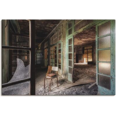 ARTLAND Lost Place - Stuhl Wandkunst - Innen & Außen Dekor ARTLAND Lost Place - Stuhl Wandkunst - Innen & Außen Dekor