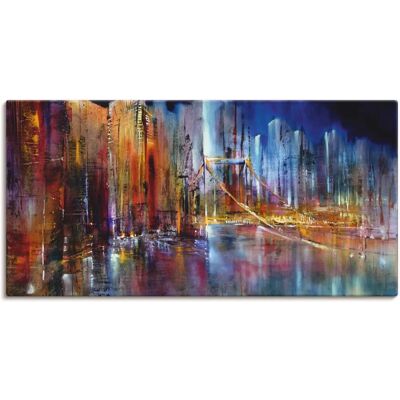 ARTLAND Stadtansicht 150x75 cm - Wandbild ARTLAND Stadtansicht 150x75 cm - Wandbild