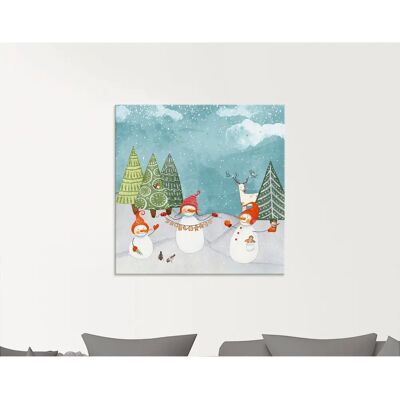 ARTland - Schneemänner und Tierfreunde - Blau ARTland - Schneemänner und Tierfreunde - Blau