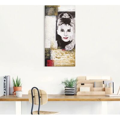 ARTLAND Hollywood Legenden VI - Audrey Hepburn Wandbild ARTLAND Hollywood Legenden VI - Audrey Hepburn Wandbild