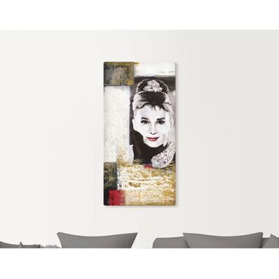 ARTLAND - Hollywood Legenden VI - Audrey Hepburn - Gelb ARTLAND - Hollywood Legenden VI - Audrey Hepburn - Gelb